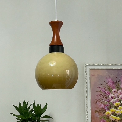 Hanging Pendant Light Wood Suspension Pendant Light for Living Room Bedroom