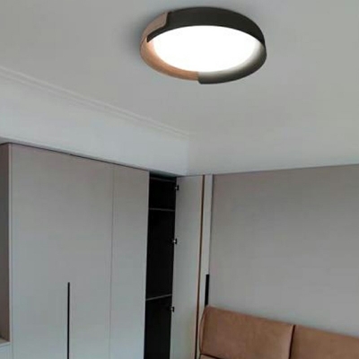 LED Macaron Flush Mount Ceiling Light Fixtures Modern Simplicity Ceiling Mounted Light for Bedroom