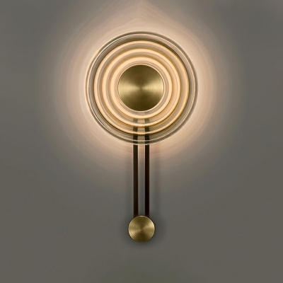 LED Round Shape Wall Mounted Lighting Wall Light Sconce for Living Room