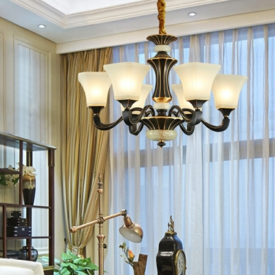 Modern Style Metal Chandelier Light Nordic Style Minimalism Pendant Light for Living Room