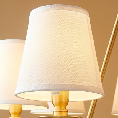 Ceiling Pendant Light Modern Style Fabric Pendant Light Kit for Living Room