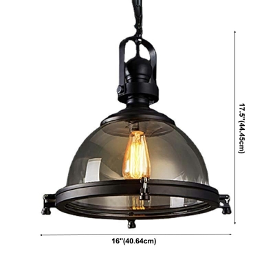Industrial Style Drop Pendant Hanging Pendant Light for Dining Room