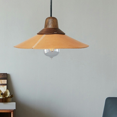Modern Wood Hanging Pendant Lamp Modern Nordic Style Minimalist Hanging Lamp for Bedroom