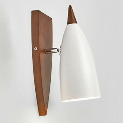 Wood Wall Mounted Lamps Flush Mount Wall Sconce for Living Room