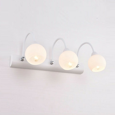 3-Light Sconce Lights Traditional Style Bell Shape Metal Wall Lighting Ideas