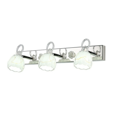 3-Light Sconce Lights Ultra-Modern Style Bell Shape Metal Wall Mounted Lighting
