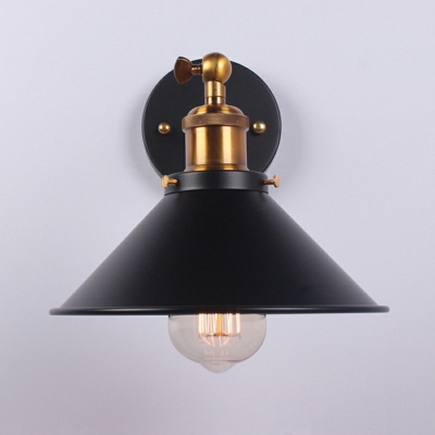 Industrial Style Black Wall Mounted Light Wall Mount Light Fixture for Living Room