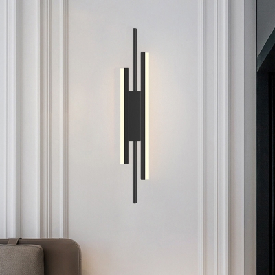 Minimalist Wall Mounted Lamps LED Flush Mount Wall Sconce for Bedroom