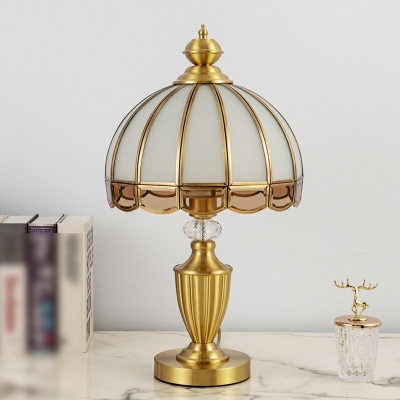 Modernism Glass Table Lamp 1 Light Nights and Lamp for Bedroom