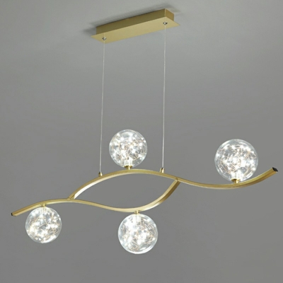 Nordic Style Glass Celling Light Modern and Simple Hanging Light for Dinning Room