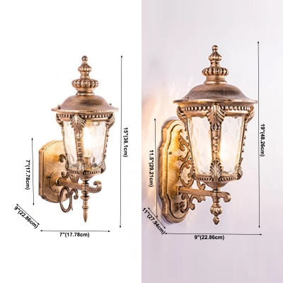 Postmodern Style Retro Wall Sconce Light Nordic Style Metal Wall Light for Aisle