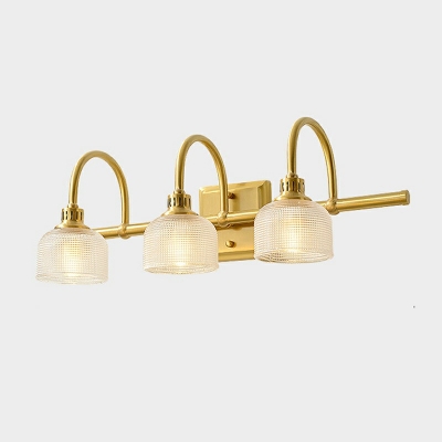 Wall Mounted Vanity Lights Modern Style Glass Vanity Wall Light Fixtures for Living Room