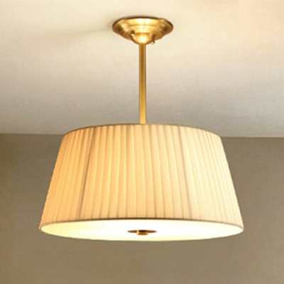 White 4 Light Traditional Semi Flush Mount Ceiling Fixture Vintage American Close to Ceiling Lamp for Bedroom