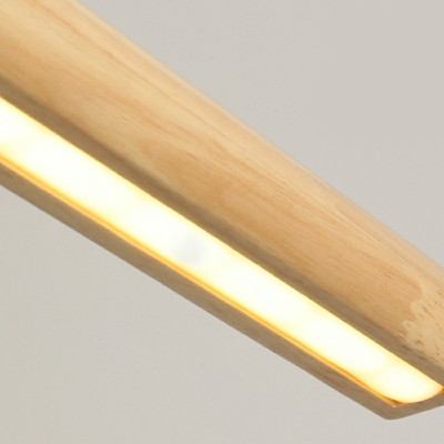 Modern Wooden Pendant Chandelier Pendant Lights for Dining Room