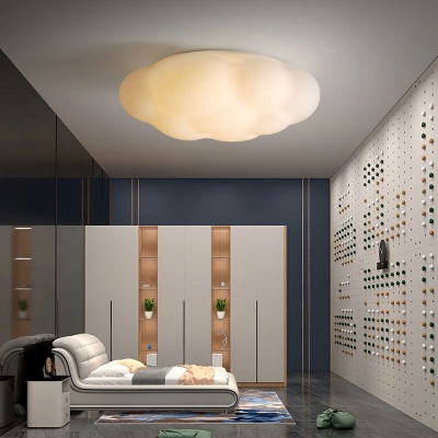 Simplicity Flush Mount Ceiling Light Fixtures Contemporary Close to Ceiling Lamp for Kid's Room