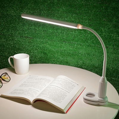Designer Remote Control Stepless Dimming Metal Night Table Lamps Slim Line Reading Book Light