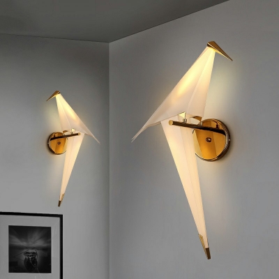 Postmodern Wall Sconce Lighting Metal Shade Wall Mounted Lights for Living Room