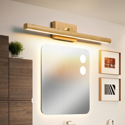 Vanity Wall Sconce Modern Style Wood Wall Vanity Sconce for Bathroom