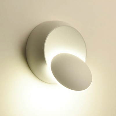 1 Light LED Wall Mounted Lamp Modern Wall Lighting Ideas for Living Room