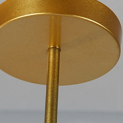 16-Light Island Light Fixture Minimalist Style Ball Shape Metal Pendant Lighting