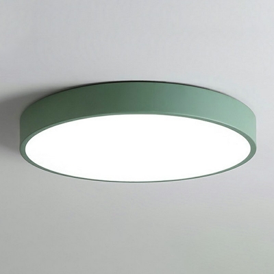 Contemporary Flush Mount Ceiling Light Round Shape LED Ceiling Mount Lighting