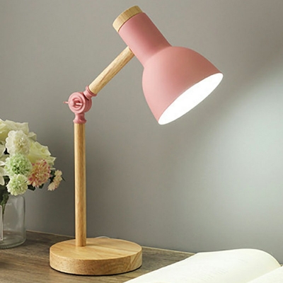 Modern Macaron 1 Light Table Lighting Adjustable Table Lamps for Bedroom Study