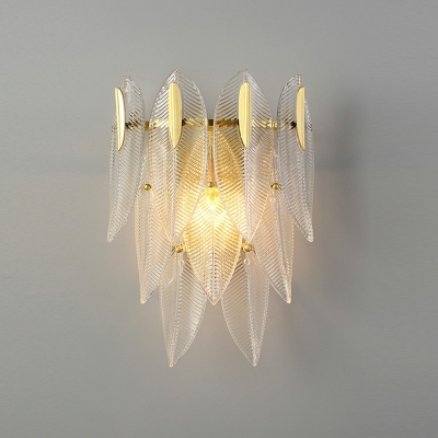 Postmodern Glass Shade Wall Mounted Lights Wall Sconce Lighting for Bedroom