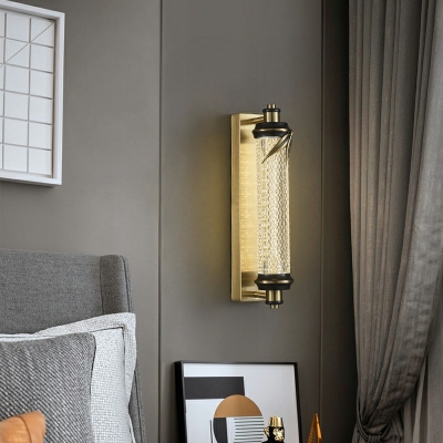 Third Gear Wall Mounted Lamps Metal Flush Mount Wall Sconce for Bedroom