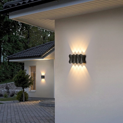 Wall Light Fixture Contemporary Style Metal Sconce Light For Bedroom