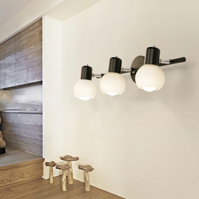 Vanity Light Traditional Style Glass Vanity Lamp for Living Room