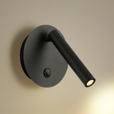 Wall Light Sconce Black Color Wall Mounted Light Fixture for Bedroom Living Room