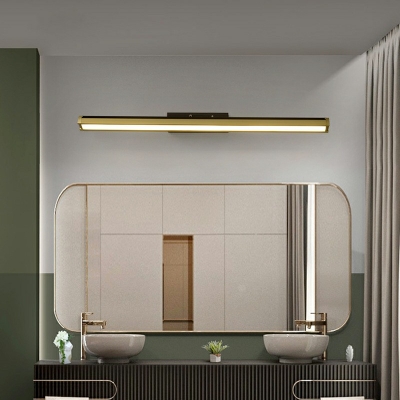 Vanity Lighting Ideas Modern Style Acrylic Vanity Lighting for Bathroom