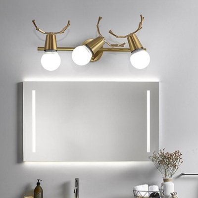 Vanity Lighting Ideas Traditional Style Glass Vanity Lamp for Living Room