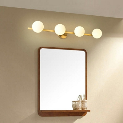 Vanity Mirror Lights Traditional Style Glass Vanity Lighting for Bathroom