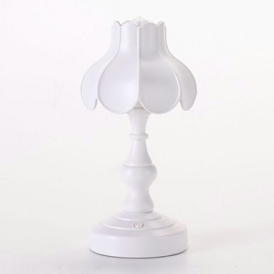 Modern Macaron Table Lamp Simple Plastic Desk Light For Living Room