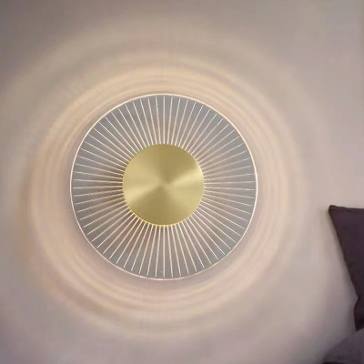 Round Shape LED Wall Lighting Ideas Wall Mounted Lamp for Living Room Bedroom