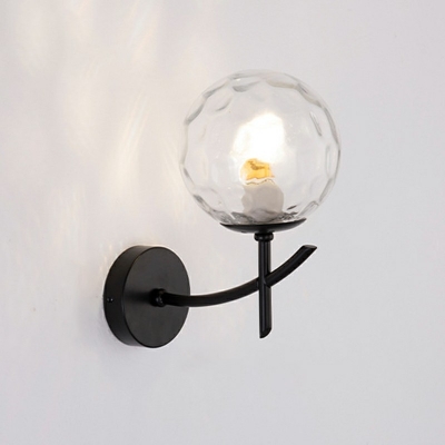 Sconce Light Modern Style Glass Wall Sconce For Living Room
