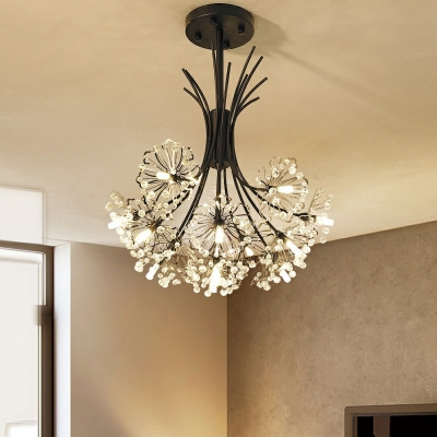 13 Lights Metal Suspension Pendant Light Modern Elegant Chandelier Lighting Fixtures for Dinning Room