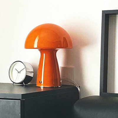 Contemporary Mushroom Night Table Lamps Glass Table Lamp for Bedroom