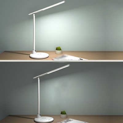 Minimalism Slim Line Reading Book Light Acrylic and Metal Night Table Lamps