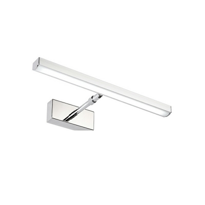 Minimalistic Swing Arm Led Bathroom Lighting Metal Led Lights for Vanity Mirror