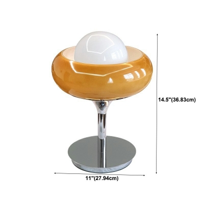 Modern Led Lamp Glass Bedroom Nightstand Lamps