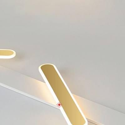 Modern Simple LED Ceiling Light with Acrylic Shade LED Lighting
