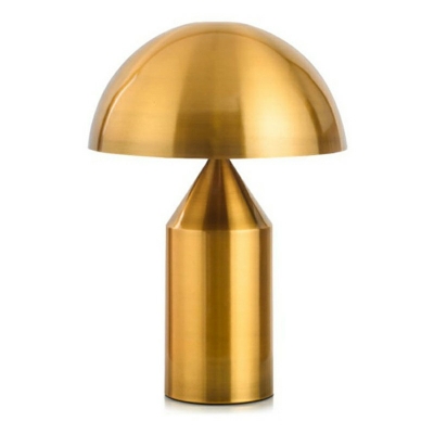 1 Light Dome Shape Modern Table Lamp Metal Bedroom Table Lamps For Living Room