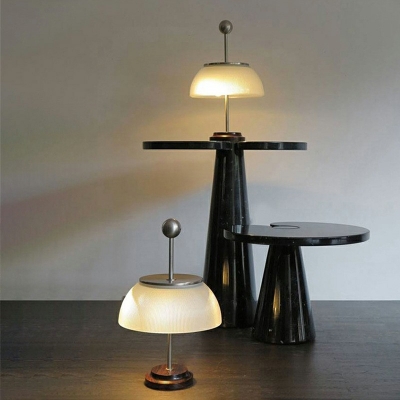 Nightstand Lamps Modern Style Glass Table Lamps For Living Room