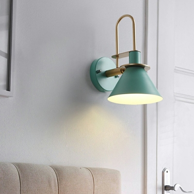 Sconce Light Fixture Contemporary Style Metal Wall Sconce For Living Room