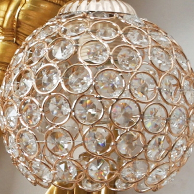 Sconce Light Fixture Modern Style Crystal Wall Sconce Lighting For Living Room