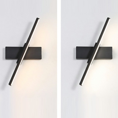 Wall Mounted Lighting Linear Shade Wall Light Sconce for Living Room