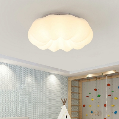 Cartoon Flush Mount Ceiling Light Fixtures Modern Nordic Close to Ceiling Lamp for Kid's Room