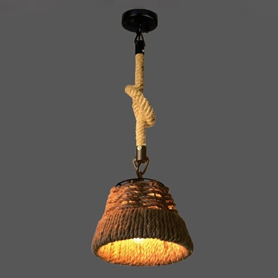 1 Light Vintage Hanging Pendant Lights Industrial Suspension Lamp for Living Room